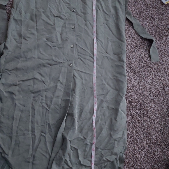 Brand New Mango Short Sleeve Button Down Dress - Picture 6 of 8